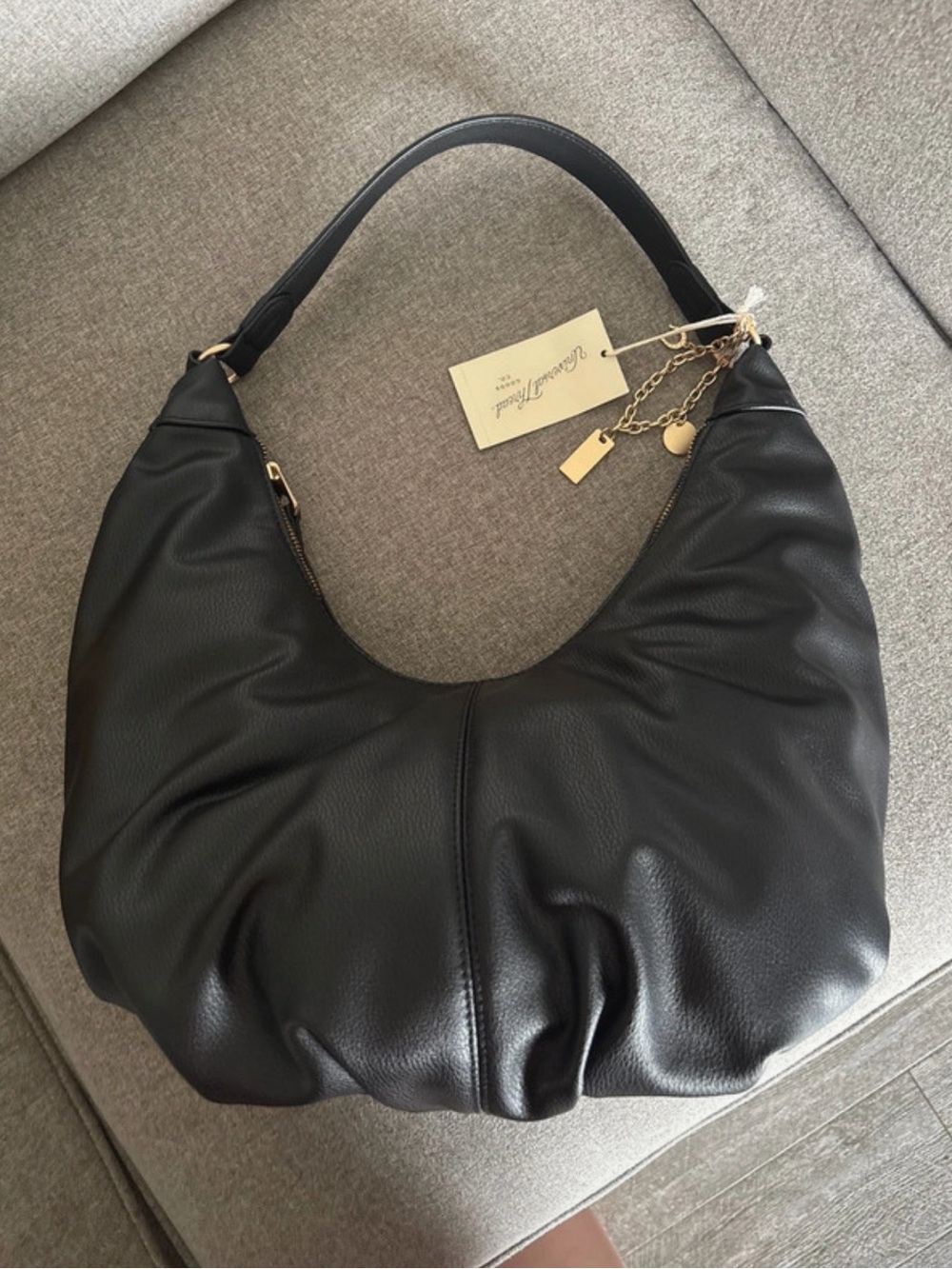 Universal thread Black Hobo Shoulder Bag - Unbranded